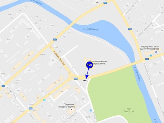 Схема рекламной плоскости по адресу ул. Пушкина 16 Схема рекламной плоскости по адресу ул. Пушкина 16