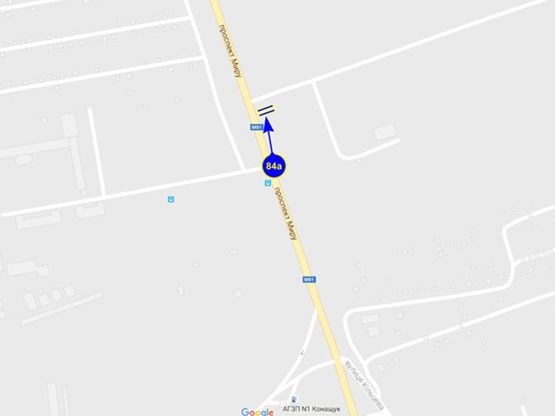 Схема рекламной плоскости по адресу просп Мира (выезд на Гомель, Т-обр на тубдиспансер) ст А Схема рекламной плоскости по адресу просп Мира (выезд на Гомель, Т-обр на тубдиспансер) ст А