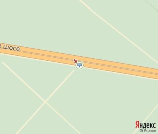 Схема рекламної площини за адресою 21,160 км. автомагистрали Киев - Борисполь