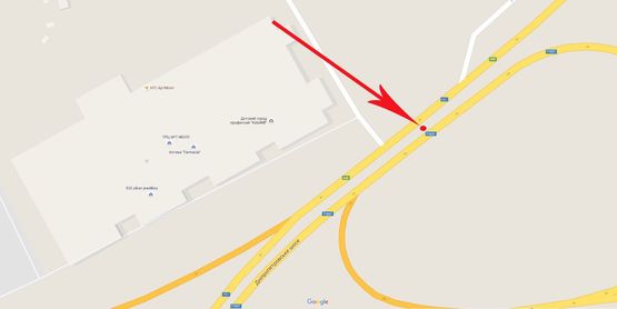 Схема рекламной плоскости по адресу ул.Заболотного, 37 №1 Схема рекламной плоскости по адресу ул.Заболотного, 37 №1