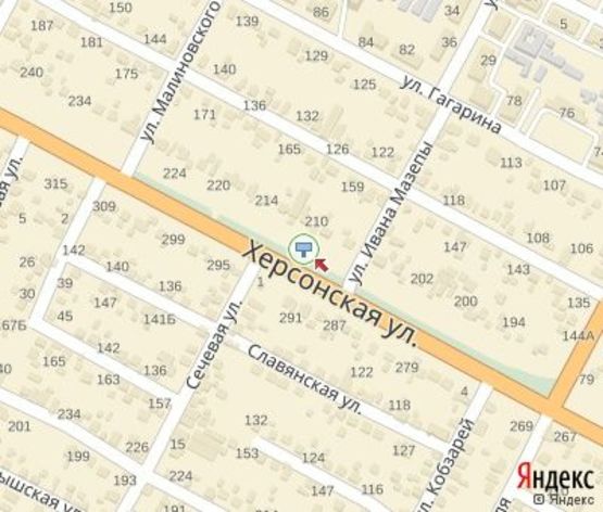 Схема рекламной плоскости по адресу Херсонская ул., 212 Схема рекламной плоскости по адресу Херсонская ул., 212
