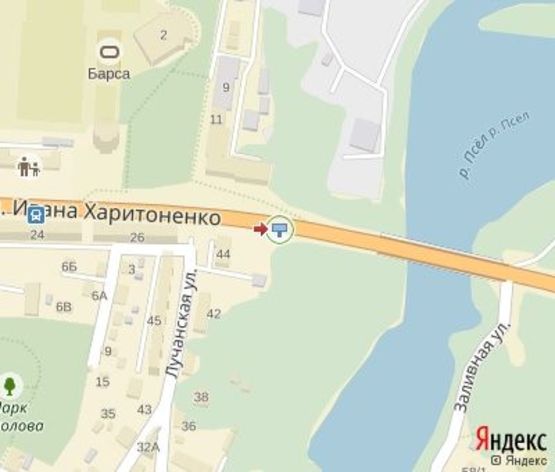 Схема рекламной плоскости по адресу Харитоненко ул. ( в районе моста) (600 м.до Эпицентра" и ТЦ" "Сумська торгова група") Схема рекламной плоскости по адресу Харитоненко ул. ( в районе моста) (600 м.до Эпицентра" и ТЦ" "Сумська торгова група")