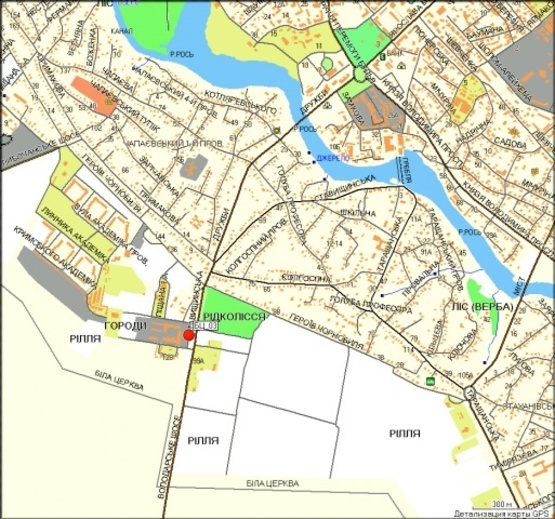 Схема рекламной плоскости по адресу ул. Дружбы, 126, возле уч.корпуса ДАУ