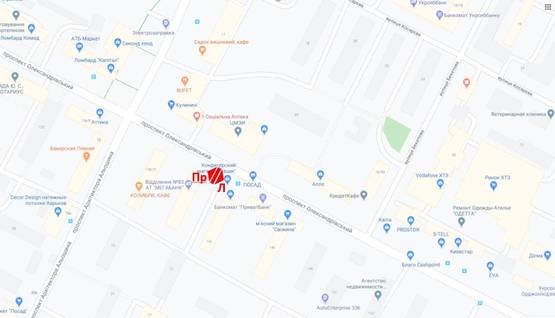 Схема рекламной плоскости по адресу пр. Александровский, 142, остановка Схема рекламной плоскости по адресу пр. Александровский, 142, остановка