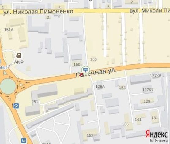 Схема рекламной плоскости по адресу Пасечная ул., напротив д130 (АЗС "ANP") Схема рекламной плоскости по адресу Пасечная ул., напротив д130 (АЗС "ANP")