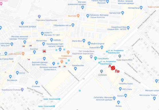 Схема рекламной плоскости по адресу Рынок Барабашово Схема рекламной плоскости по адресу Рынок Барабашово