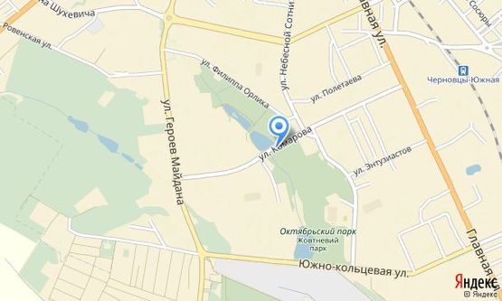 Схема рекламної площини за адресою вул. Комарова (біля ставу) Схема рекламної площини за адресою вул. Комарова (біля ставу)