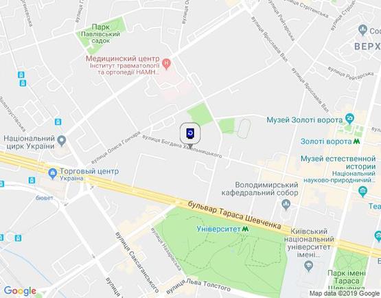 Схема рекламної площини за адресою Хмельницького Богдана Вул., 47 Схема рекламної площини за адресою Хмельницького Богдана Вул., 47