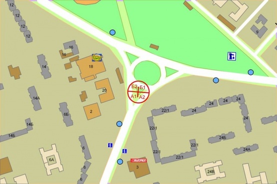 Схема рекламної площини за адресою Вербицкого/Декабристов (рынок) Схема рекламної площини за адресою Вербицкого/Декабристов (рынок)