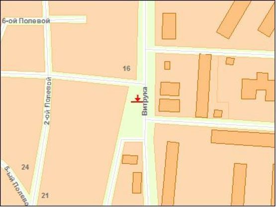 Схема рекламної площини за адресою Zt 056 вул.Вітрука,20 м-м" Ермітаж" А