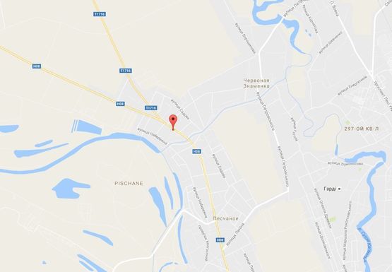 Схема рекламної площини за адресою ул. Киевская, возле домовладения № 239