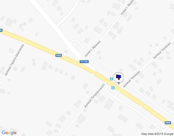 Схема рекламной плоскости по адресу ул. Киевская, возле домовладения № 232 Схема рекламной плоскости по адресу ул. Киевская, возле домовладения № 232