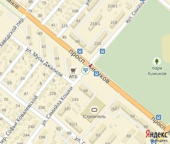Схема рекламной плоскости по адресу Кошки ул. 195 (напротив супермаркета "АТБ") Схема рекламной плоскости по адресу Кошки ул. 195 (напротив супермаркета "АТБ")