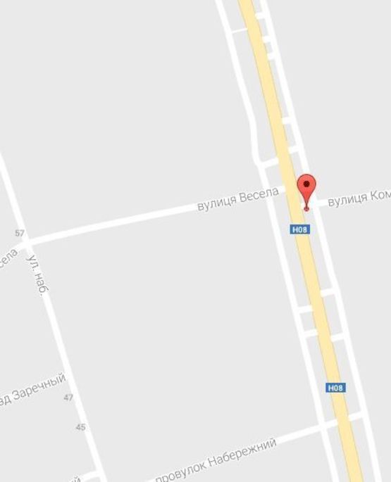 Схема рекламной плоскости по адресу ул. Киевская, 146/2, перекрёсток с ул. Комарова, остановка «Весёлая» Схема рекламной плоскости по адресу ул. Киевская, 146/2, перекрёсток с ул. Комарова, остановка «Весёлая»