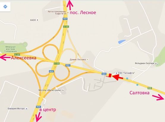 Схема рекламной плоскости по адресу Лозовеньковский пр-т-Фельдман-экопарк-чебурашка №2-левая-в ст. Алексеевки