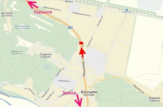 Схема рекламной плоскости по адресу пос. Васищево-возле АЗС Sun Oil -флажок№1-(в сторону Харькова ) Схема рекламной плоскости по адресу пос. Васищево-возле АЗС Sun Oil -флажок№1-(в сторону Харькова )