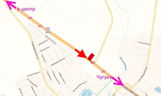 Схема рекламной плоскости по адресу Московский пр-т - Ростовская трасса возле поворота на М. Рогань-1-выезд из города Схема рекламной плоскости по адресу Московский пр-т - Ростовская трасса возле поворота на М. Рогань-1-выезд из города