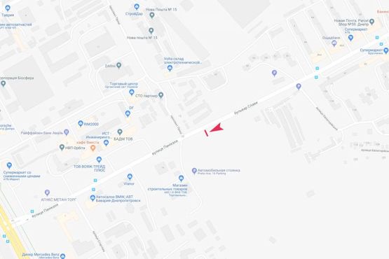 Схема рекламної площини за адресою Бульвар Слави- пр. Праці навпроти, б. 15 (ж / м Сокіл - 2)/Бульвар Славы. На пересечении с ул. Труда Схема рекламної площини за адресою Бульвар Слави- пр. Праці навпроти, б. 15 (ж / м Сокіл - 2)/Бульвар Славы. На пересечении с ул. Труда