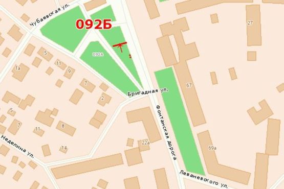 Схема рекламной плоскости по адресу Фонтанская дорога, 65 (напротив) Схема рекламной плоскости по адресу Фонтанская дорога, 65 (напротив)