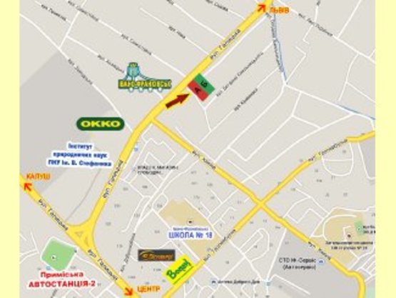 Схема рекламной плоскости по адресу Галицька     перед знаком Ів.-Франк. (лівий) Схема рекламной плоскости по адресу Галицька     перед знаком Ів.-Франк. (лівий)