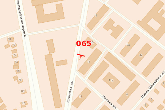 Схема рекламної площини за адресою ул. Краснова,11 (пл. Толбухина) Схема рекламної площини за адресою ул. Краснова,11 (пл. Толбухина)