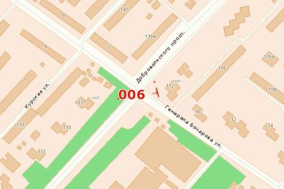 Схема рекламной плоскости по адресу пр-т Добровольского - ул. Бочарова (правый) Схема рекламной плоскости по адресу пр-т Добровольского - ул. Бочарова (правый)