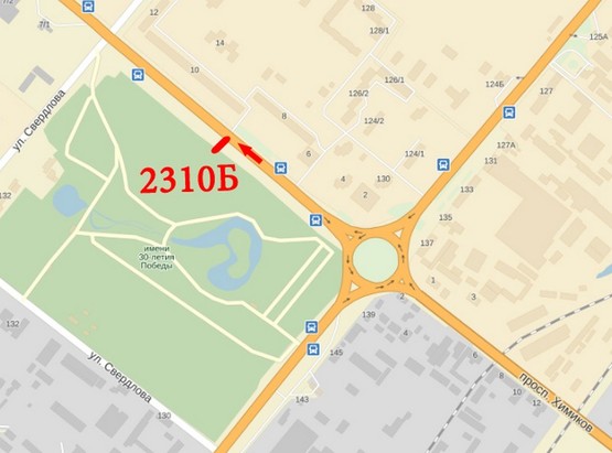 Схема рекламной плоскости по адресу ул. 30 лет Победы, слева Схема рекламной плоскости по адресу ул. 30 лет Победы, слева