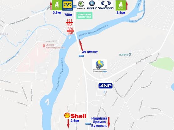 Схема рекламной плоскости по адресу Коновальця - Черніїв Схема рекламной плоскости по адресу Коновальця - Черніїв