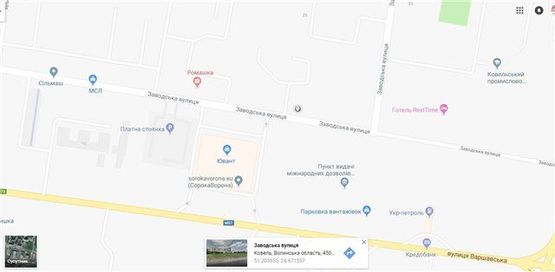 Схема рекламной плоскости по адресу м.Ковель вул. Заводська (ТЦ "Ювант") Схема рекламной плоскости по адресу м.Ковель вул. Заводська (ТЦ "Ювант")