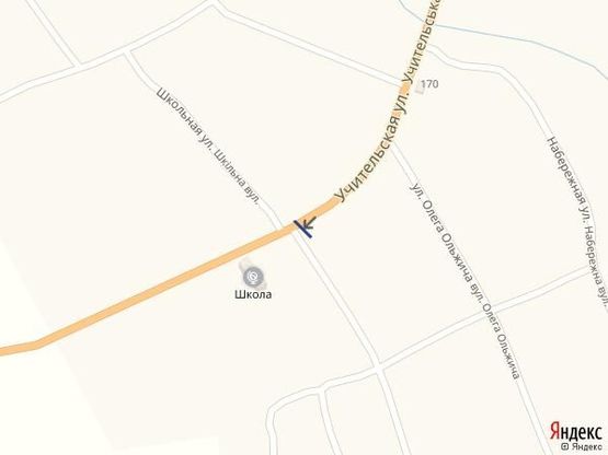 Схема рекламной плоскости по адресу пгт Арбузинка_1 рядом школа, остановка Схема рекламной плоскости по адресу пгт Арбузинка_1 рядом школа, остановка