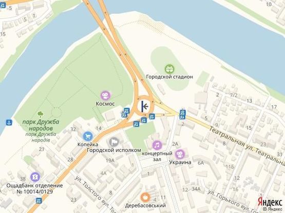 Схема рекламной плоскости по адресу Кольцево мостовая развязка_8-мигранная  конструкция_ул. Грушевского_м-н Центр 6 Схема рекламной плоскости по адресу Кольцево мостовая развязка_8-мигранная  конструкция_ул. Грушевского_м-н Центр 6