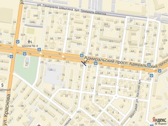 Схема рекламной плоскости по адресу Адмиральский-Лунина Схема рекламной плоскости по адресу Адмиральский-Лунина