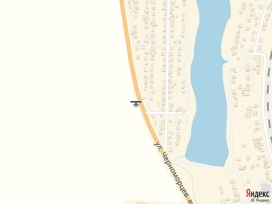 Схема рекламной плоскости по адресу Сухой лиман, 7 км 31Б