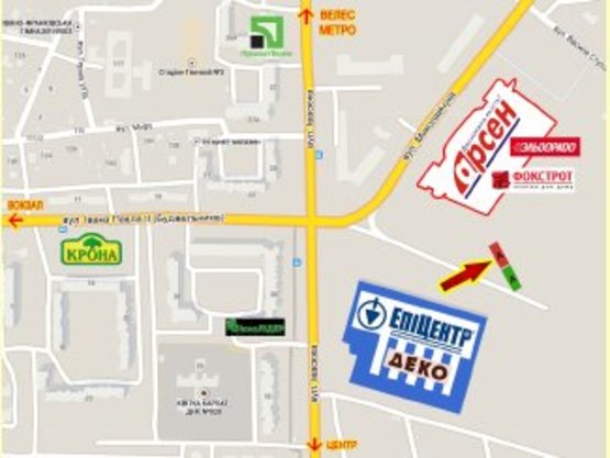 Схема рекламної площини за адресою Івасюка виїзд з Епіцентру №2 лівий   Арсен Схема рекламної площини за адресою Івасюка виїзд з Епіцентру №2 лівий   Арсен