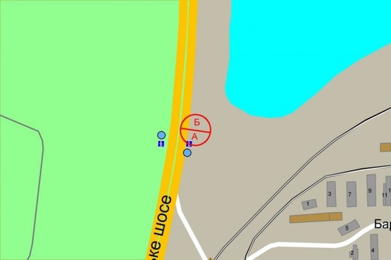 Схема рекламної площини за адресою Надднепрянское шоссе (ост."Выдуб. Озеро") Схема рекламної площини за адресою Надднепрянское шоссе (ост."Выдуб. Озеро")