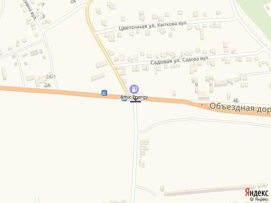 Схема рекламной плоскости по адресу Объездная дорога 10+00Б (въезд на авторынок ЯМА)