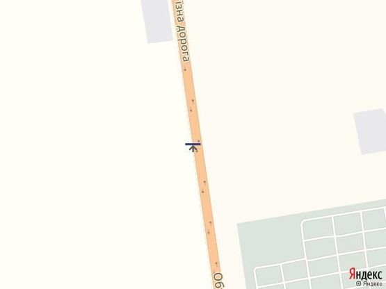 Схема рекламной плоскости по адресу Объездная дорога 21+300 Б (в стор клеверного моста)