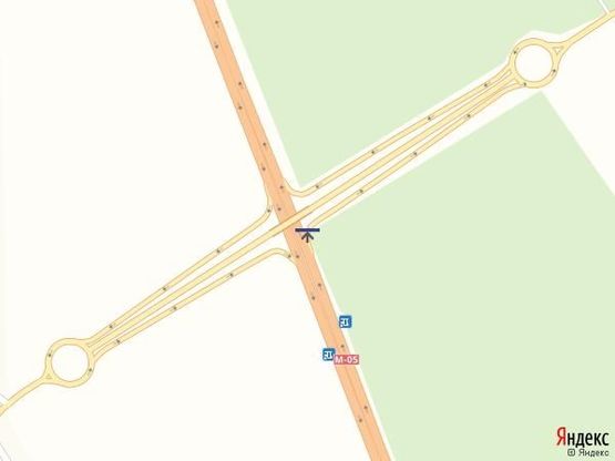 Схема рекламної площини за адресою трасса Киев-Одесса 451+750 А (в стор Киева)