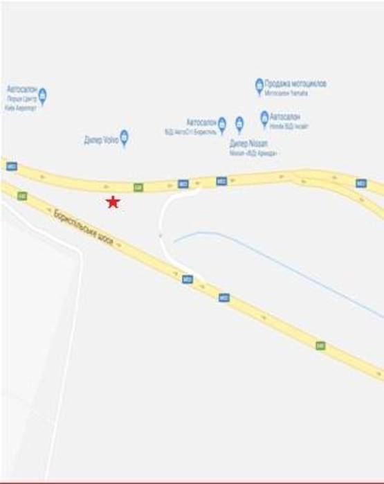 Схема рекламной плоскости по адресу Бориспільське шосе, 32-й км (розворот в напрямку м. Київ, біля а/ц "Віді АвтоСіті")? Схема рекламной плоскости по адресу Бориспільське шосе, 32-й км (розворот в напрямку м. Київ, біля а/ц "Віді АвтоСіті")?