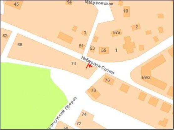 Схема рекламной плоскости по адресу на перкр.ул. Ленина и ул.Пролетарськая Схема рекламной плоскости по адресу на перкр.ул. Ленина и ул.Пролетарськая