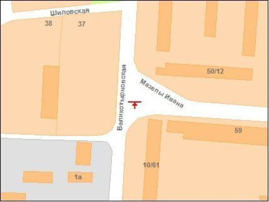 Схема рекламної площини за адресою Автовокзал (у бік м-ну Половки)