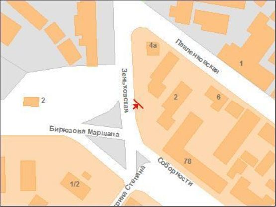 Схема рекламної площини за адресою Зенківська вул.,4 (ринок Зигіна) Схема рекламної площини за адресою Зенківська вул.,4 (ринок Зигіна)