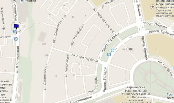 Схема рекламної площини за адресою ул.Клочковская+ул.Херсонская Схема рекламної площини за адресою ул.Клочковская+ул.Херсонская