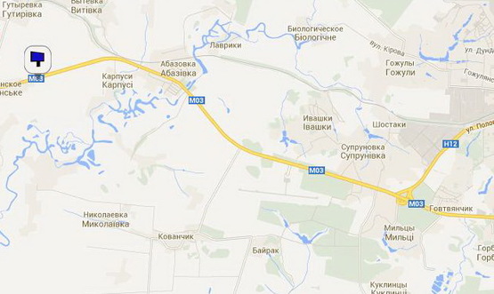 Схема рекламной плоскости по адресу Киев-Харьков-Довжанский, въезд в город со стороны Киева (302 км +850 м) Схема рекламной плоскости по адресу Киев-Харьков-Довжанский, въезд в город со стороны Киева (302 км +850 м)