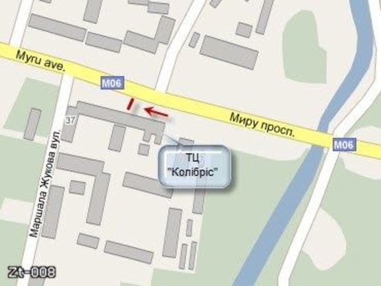 Схема рекламної площини за адресою Мира пр, 37