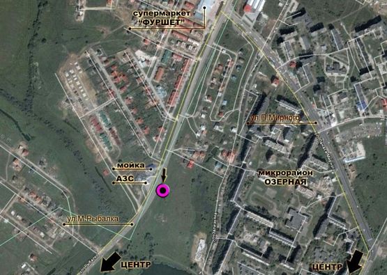 Схема рекламной плоскости по адресу вул.М.Рибалка (АЗК). неподалік: АЗК "Укрнафта", цілодобова мийка, навколо елітна забудова м.р. "Отрадне", "Дивокрай", "Дихтярка" (в центр) Схема рекламной плоскости по адресу вул.М.Рибалка (АЗК). неподалік: АЗК "Укрнафта", цілодобова мийка, навколо елітна забудова м.р. "Отрадне", "Дивокрай", "Дихтярка" (в центр)