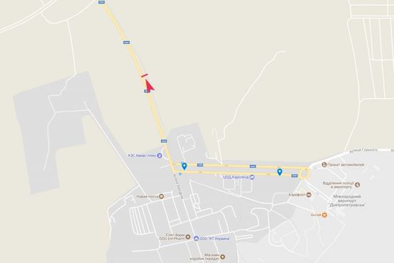 Схема рекламной плоскости по адресу Аэропортовская ул., 200 м до поворота в аэропорт (сторона А) Схема рекламной плоскости по адресу Аэропортовская ул., 200 м до поворота в аэропорт (сторона А)