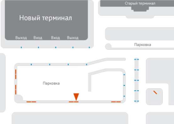 Схема рекламной плоскости по адресу Аэропорт Харьков (радиус нового терминала) - левая Схема рекламной плоскости по адресу Аэропорт Харьков (радиус нового терминала) - левая