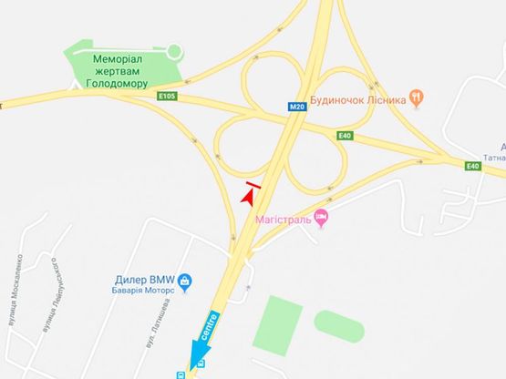 Схема рекламной плоскости по адресу Академика Курчатова пр-т- Лозовеньковский пр. (2) Схема рекламной плоскости по адресу Академика Курчатова пр-т- Лозовеньковский пр. (2)