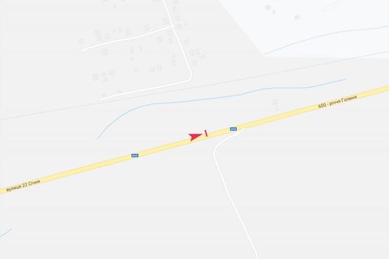 Схема рекламной плоскости по адресу вул 22 Січня Схема рекламной плоскости по адресу вул 22 Січня